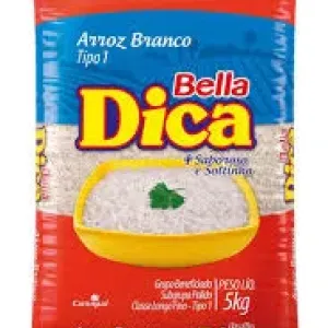 ARROZ BELLA DICA BRANCO T1 5KG