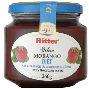GELEIA RITTER DIET MORANGO 260GR