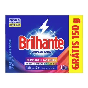 LAVA ROUPAS BRILHANTE 5X BRILHO ATIVO 1.6KG