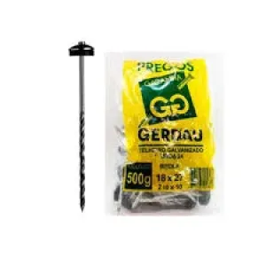 PREGO GERDAU TELHEIRO ONDA 24 18X27 500G
