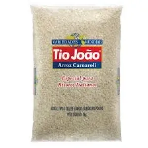 ARROZ TIO JOAO VARIEDADES MUNDIAIS COZINHA ITALIANA CARNAROLI 1KG