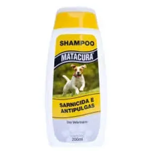 SHAMPOO CAES MATACURA ANTIPULGAS SARNICIDA 200ML