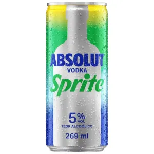 VODKA ABSOLUT SPRITE 269ML
