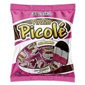 PIRULITO PICOLE FLORESTAL NAPOLITANO 550G