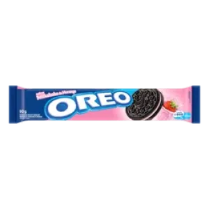 BISCOITO OREO MILKSHAKE DE MORANGO 90G