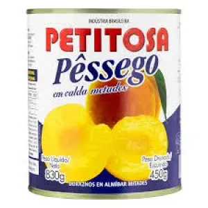 PESSEGO PETITOSA EM CALDA METADES 450GR
