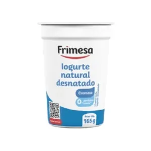 IOGURTE FRIMESA NATURAL DESNATADO CP 165GR