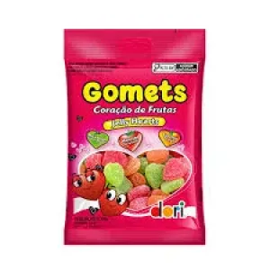 GOMA GOMETS DORI CORACAO DE FRUTAS
