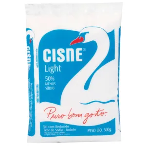 SAL CISNE REFINADO LIGHT PC 500GR