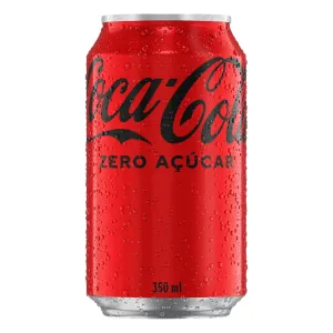 REFRIGERANTE COCA-COLA ZERO LT 350ML