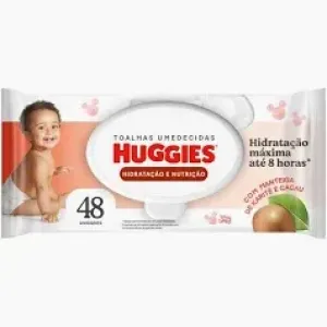 TOALHAS UMEDECIDAS HUGGIES SUPREME CARE 19X18CM