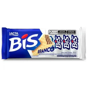 BIS LACTA BRANCO 100.8G