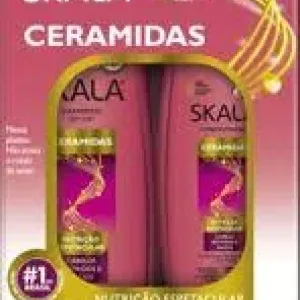 KIT SHAMPOO + CONDICIONADOR SKALA CERAMIDAS 325ML
