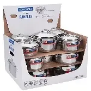 PANELA TRAMONTINA ACO INOX CACAROLA FUNDA