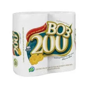 TOALHA DE PAPEL DOUBLE TECH BOB FOLHA DUPLA C/2