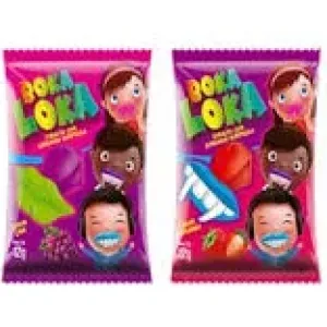 PIRULITO BOKA LOKA C/SURPRESA MORANGO 12G