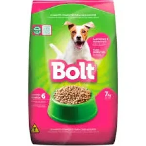 RACAO BOLT MAIS SABOR CARNE 7 KG