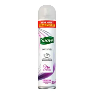 DESODORANTE AEROSOL SUAVE FEMININO INVISIVEL 200ML