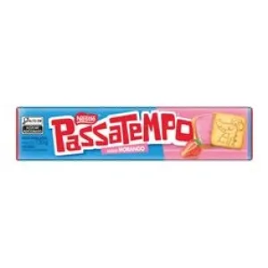 BISCOITO NESTLE RECHEADO PASSATEMPO MORANGO 130G