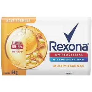 SABONETE REXONA ANTIBACTERIAL MULTIVITAMINAS 84G
