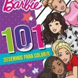 LIVRO P/COLORIR 101 PRIMEIROS DESENHOS PAW BARBIE