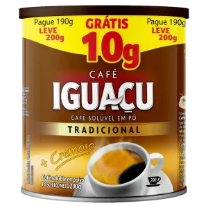 CAFE IGUACU TRADICIONAL LT 200G