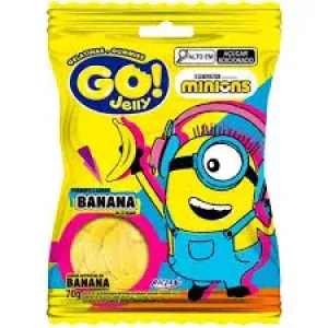 BALA GO JELLY MINIONS BANANA 70GR