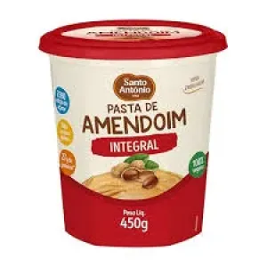 PASTA DE AMENDOIM SANTO ANTONIO INTEGRAL 450G