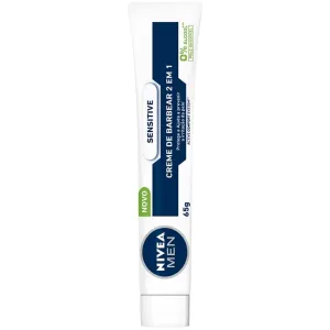 CREME DE BARBEAR NIVEA MEN 2EM1 SENSITIVE 65G
