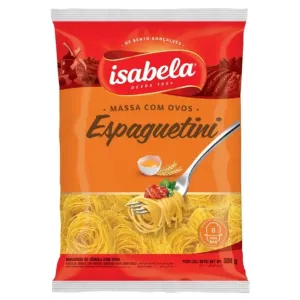 MASSA ISABELA C/ OVOS  ESPAGUETINI 500G