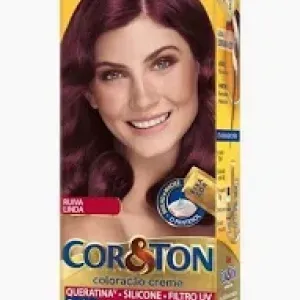 COLORACAO CREME COR E TON VIOLINE 3.66