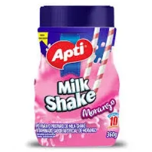 MILK SHAKE MORANGO APTI POTE 360 GR
