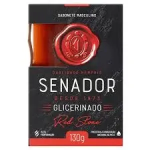 SABONETE SENADOR GLICERINADO RED STONE 130GR