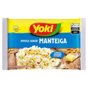 PIPOCA YOKI POPCORN MANTEIGA 100GR