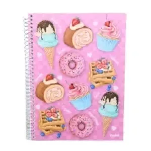 CADERNO CREDEAL MY COLLECTION SELF LOVE 1M 80FLS