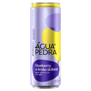 AGUA DA PEDRA BLUEBERRY E LIMAO 350ML