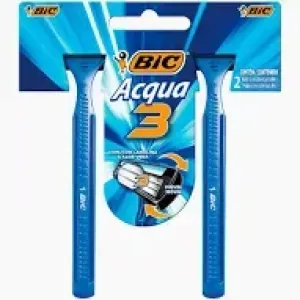 APARELHO DE BARBEAR BIC ACQUA 3 LANOLINA ALOE VERA C/1