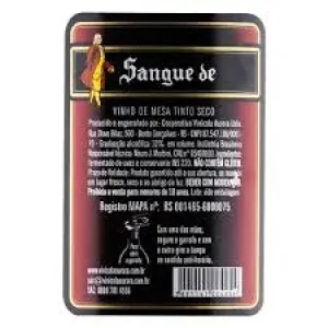 VINHO SANGUE DE BOI TINTO SECO 750ML
