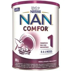 LEITE EM PO NESTLE NAN COMFOR 0-6 MESES 800GR