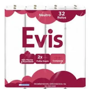 PAPEL HIGIENICO EVIS C/32 ROLOS