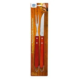 CONJUNTO FACA GARFO ALUMINIO MOR TRINCHANTE