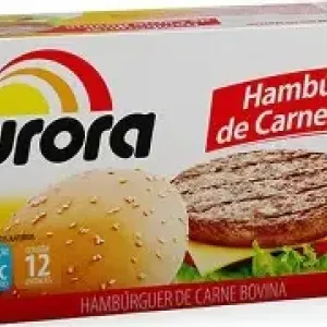 HAMBURGUER DE CARNE AURORA 90GR