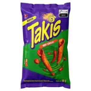 SALGADINHO TAKIS HOT CHILLI 49GR