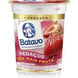 IOGURTE BATAVO MORANGO PEDACOS 100GR