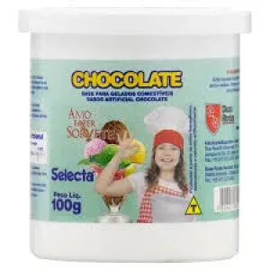PO P/SORVETE SELECTA CHOCOLATE 80GR