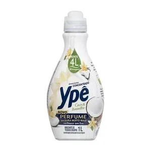 AMACIANTE DE ROUPA YPE COCO E BAUNILHA 1L