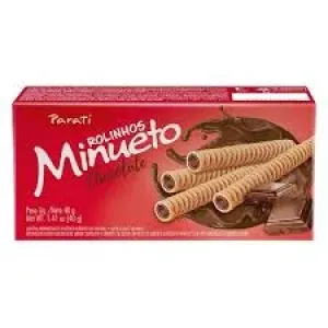 ROLINHO PARATI WAFER MINUETO CHOCOLATE 40GR