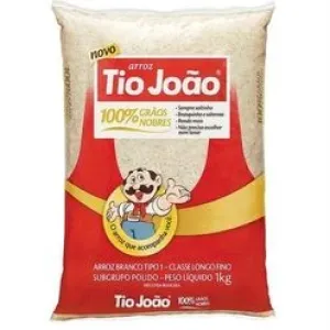 ARROZ TIO JOAO POLIDO 1KG