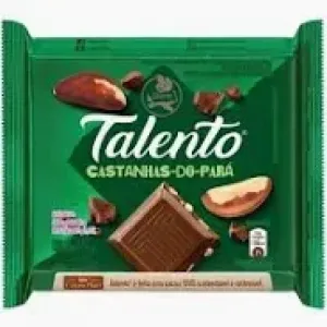 CHOCOLATE TALENTO CASTANHAS DO PARA 85GR