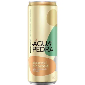 AGUA DA PEDRA ABACAXI E HORTELA 350ML